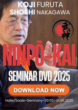 Die DVD zum NINPO-KAI 2025 mit Furuta Sensei in Halle/Saale (MP4-Download-Version)