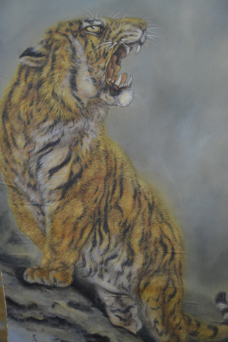 Tiger im Mondschein
