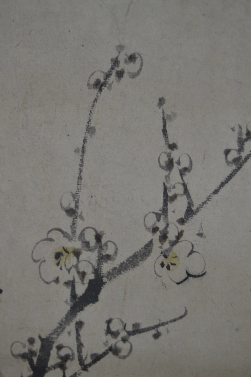Kirschblüte und Vogel