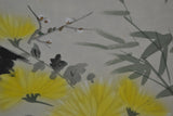 Bamboo and Flowers with Kiribako