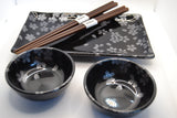 Elegant 2-piece sushi set 