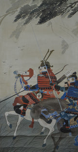Samurai auf Pferden