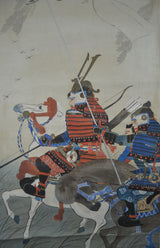 Samurai auf Pferden