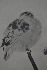 Kōbai Hato-zu 紅梅鳩図 – Taube auf einem roten Pflaumenbaum