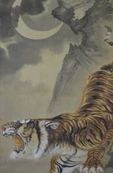 Tiger im Mondschein