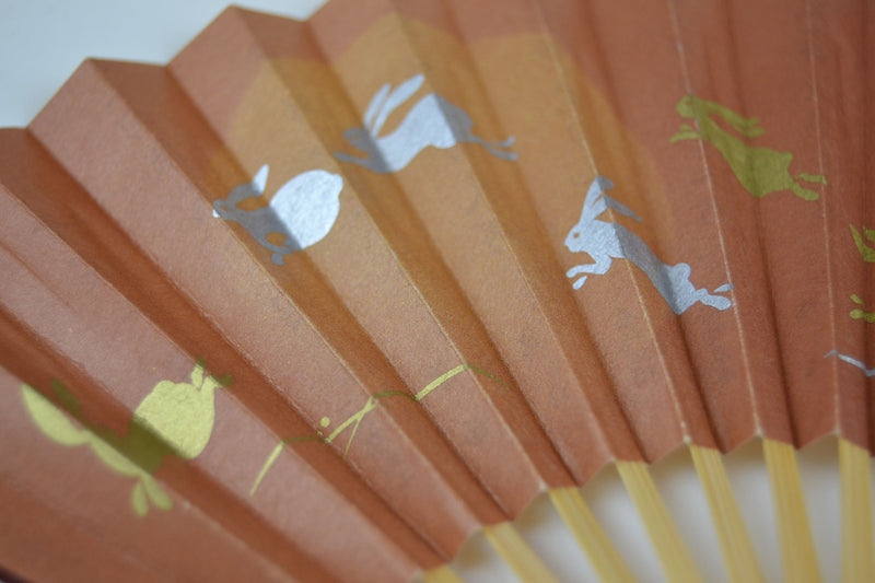 Sensu fan "Golden Rappit"