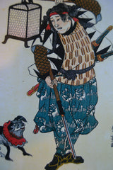 Samurai mit Hund