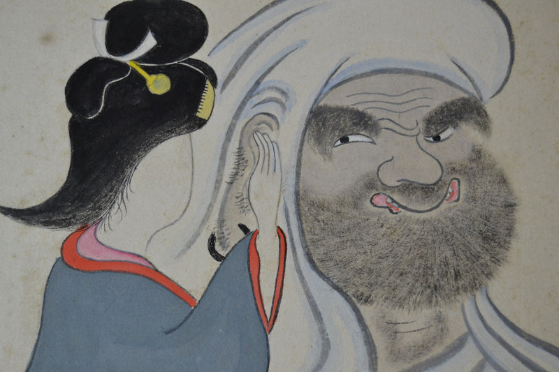 Daruma & Frau