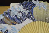 Sensu-Fächer-Hokusai-Die Welle, 神奈川沖浪裏 Kanagawa oki nami ura