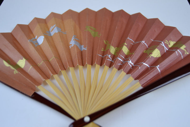 Sensu fan "Golden Rappit"